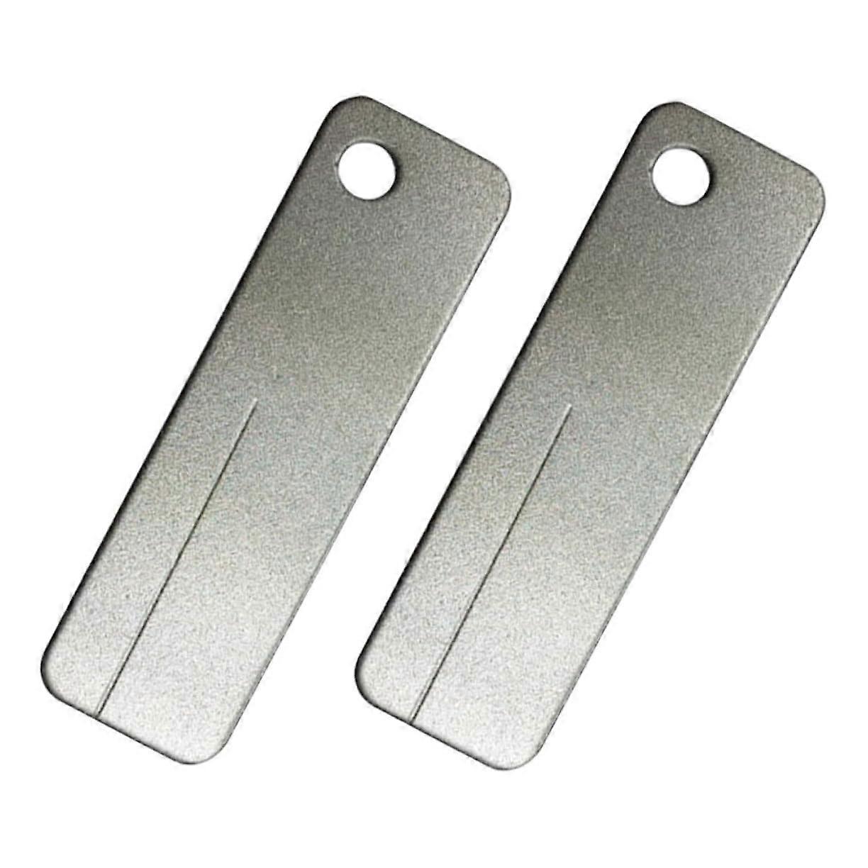 Diamond Whetstone Pack Of 2 Portable Outdoor Sharpening Stone For Knives And Tools