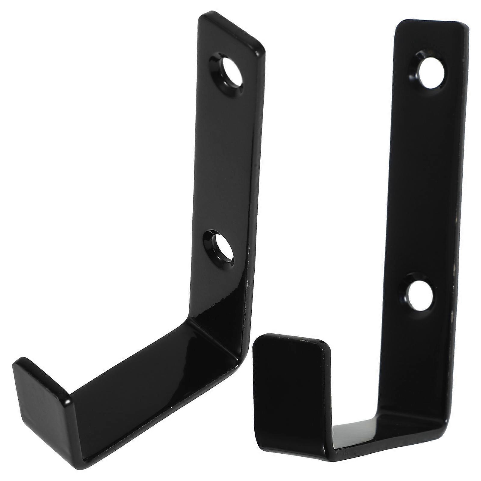 General Purpose Hooks Heavy Duty Wall Hooks for Balcony Use Principle Materials 2Pcs