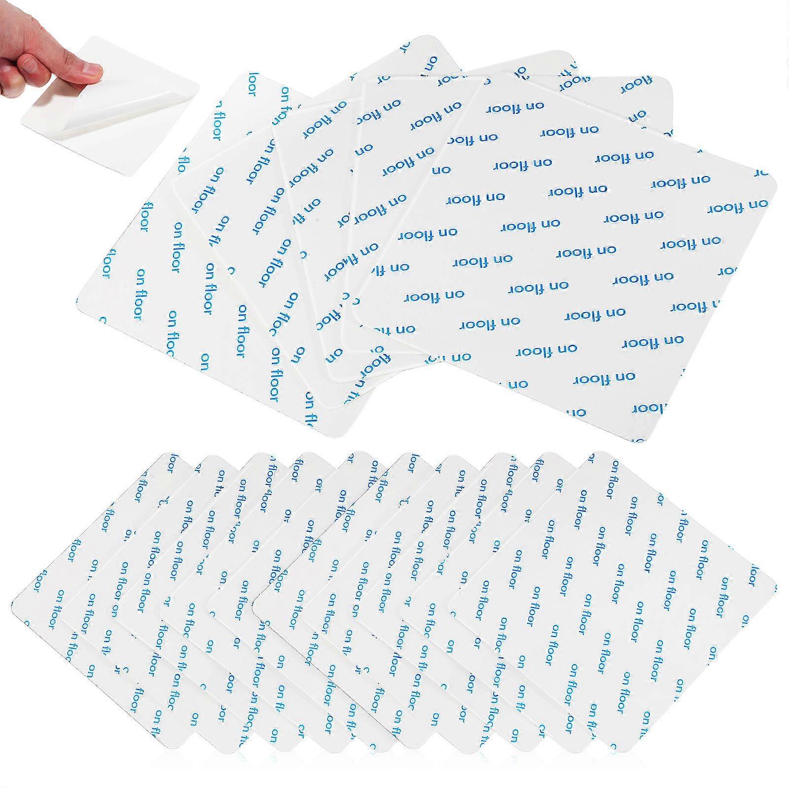 Gripper For -adhesive Reusable Square Stickers 16Pcs