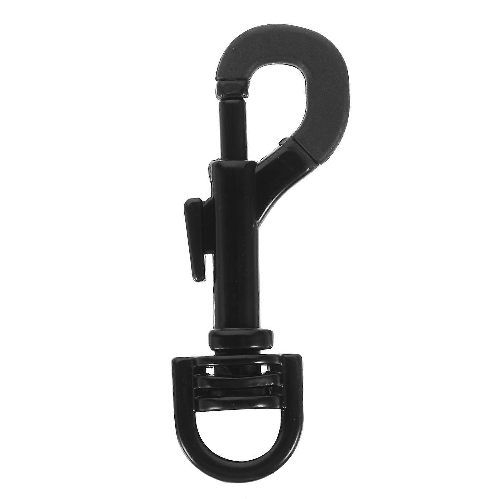 Swivel Snap Hook Small Swivel Hooks Strap For Saxophonists Connect Strap Black 6.65x2cm 1Pcs