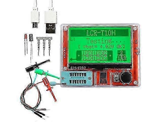 T10H Meter Großanzeige Multifunktions-Digitaltransistor-Tester