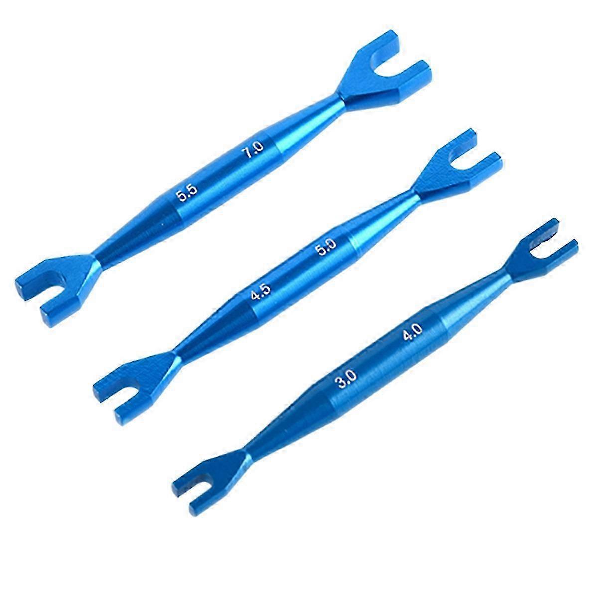 Remote control model car small double-ended universal wrench blue SZRH A-M