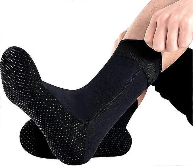 3 mm black diving socks, neoprene socks, wetsuit for men and women