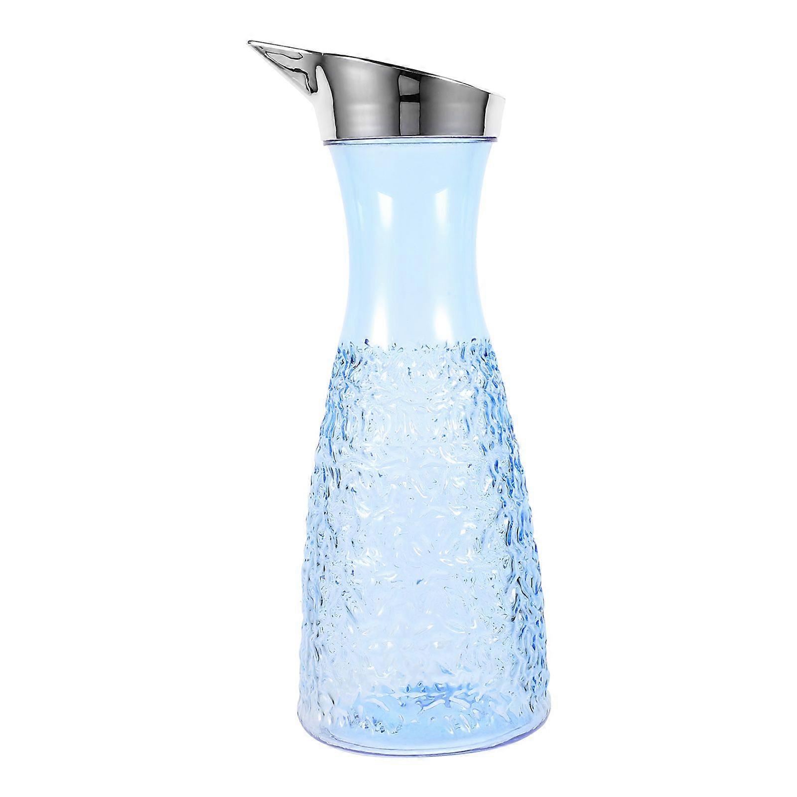 Cold Water Pitcher Modern Style Juicer Dispenser Diamond Texture Beverage Kettle With Pourer