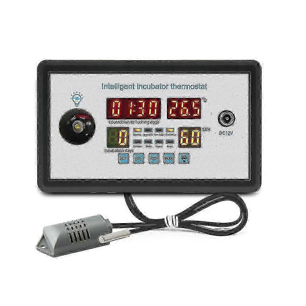 Zfx w9002 Smart Thermostat Digital Temperature Humidity Control Incubator 360 Automatic Egg Turning