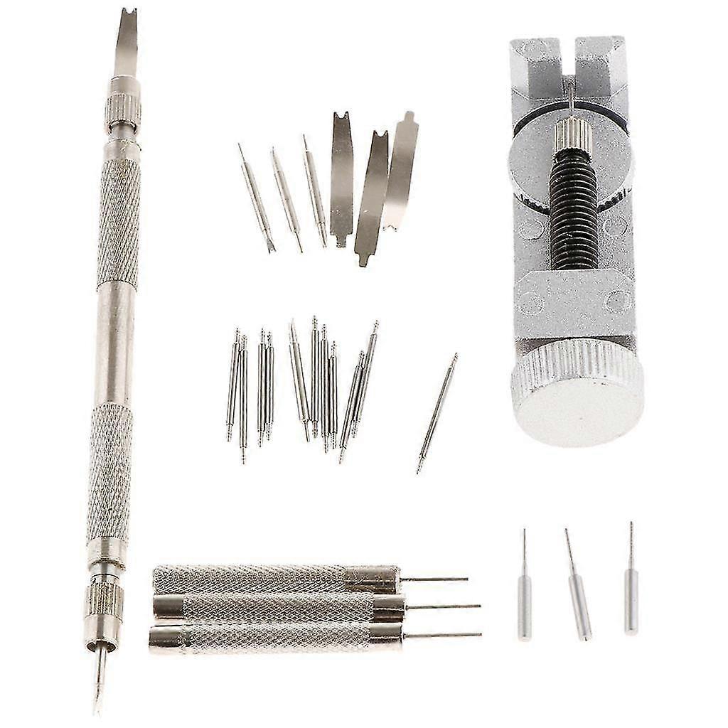 25 Pieces Watch Band Strap Link Pin Remover Repair Tool Kit for Watchmakers