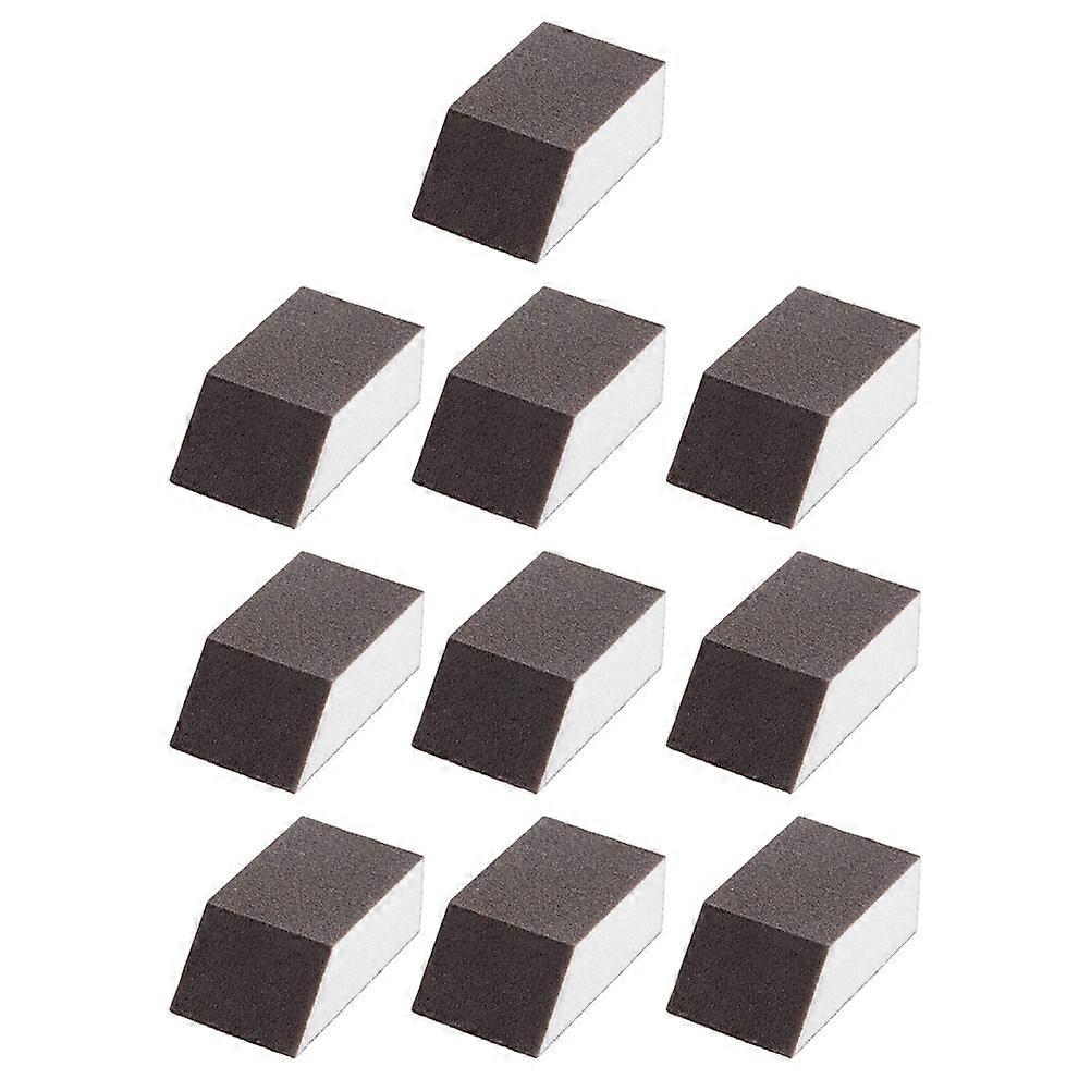 10 kpl monitoimisia Carborundum Scrub -sieniä kotitalouksien puhdistukseen Kestävät hiomasienet astioihin, kattiloihin ja muuhun