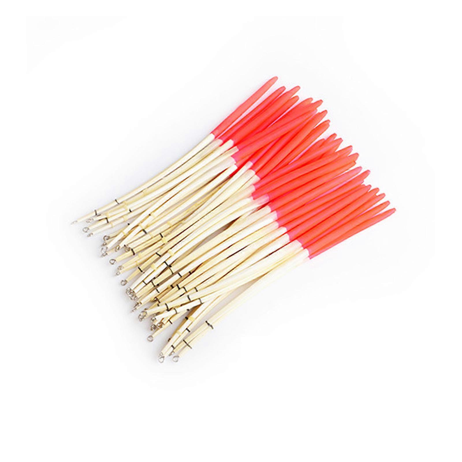 10pack Gooses Feather Float Assortment Durability Gooses Ice Fishing Float for Sea Rock Ice Stream Fishing Scenario Red