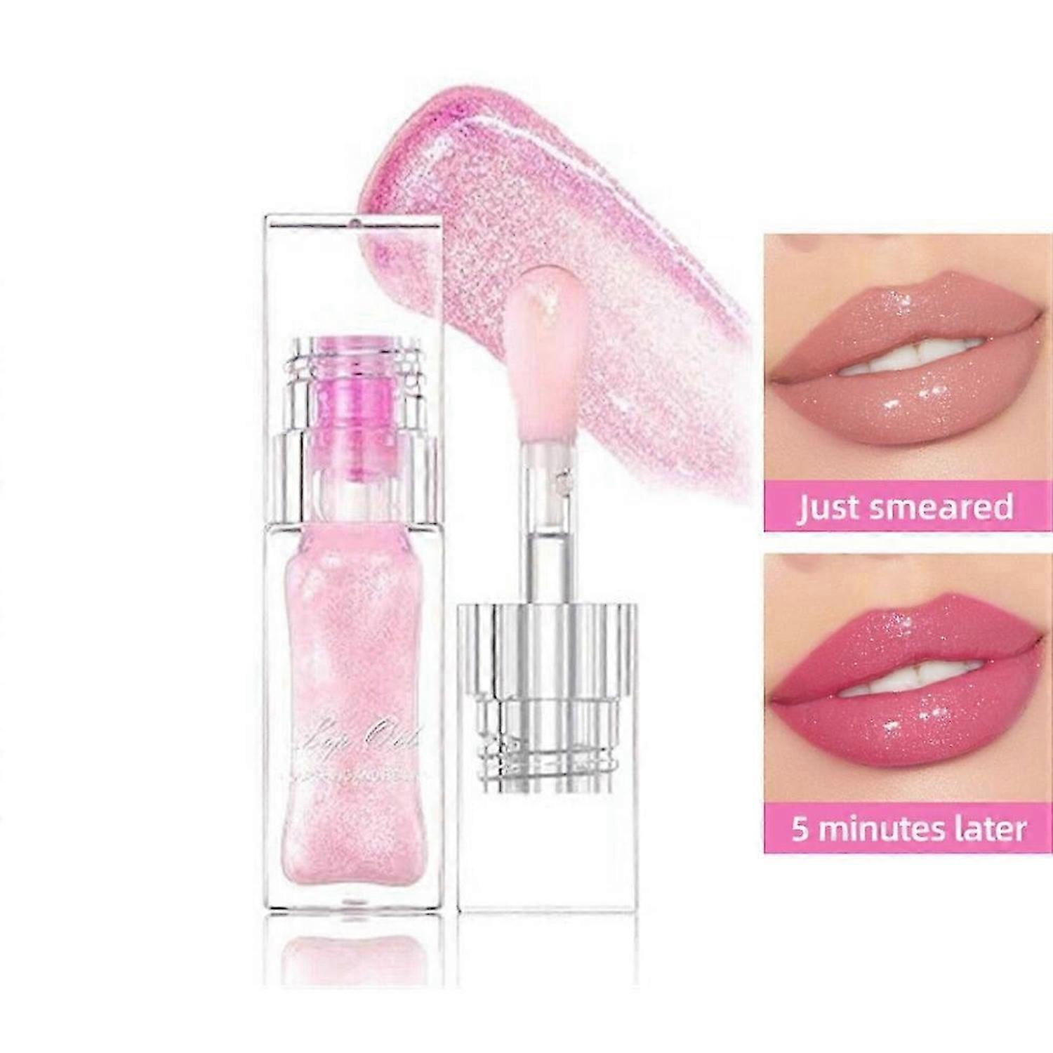 Boss Up Farge Endre leppeolje, Magic Color Endre leppeolje V2, Ddgoods Lipgloss