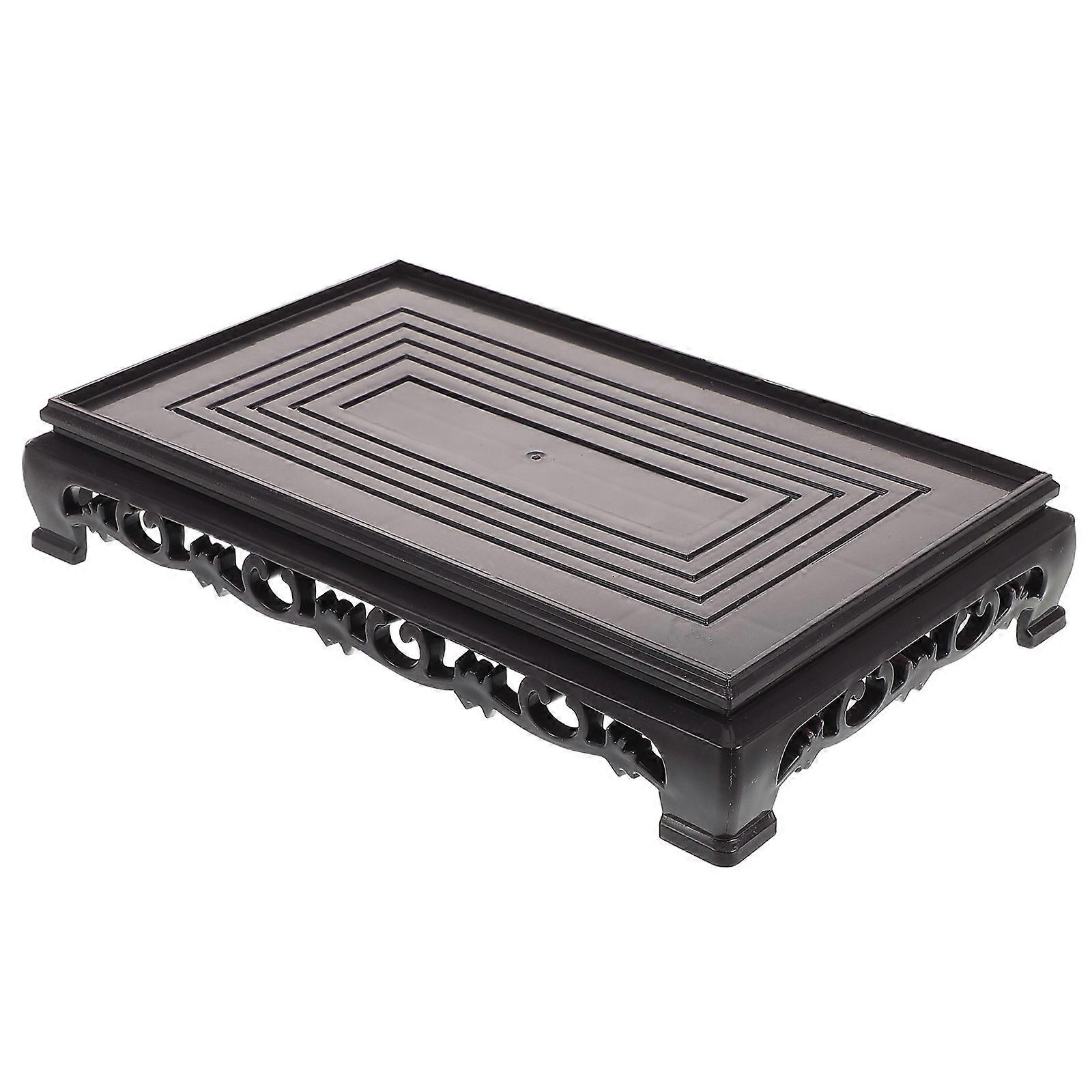 Durable Lightweight Plastic Display Base for Indoor Plants, Fish Tanks, Flowerpots, Teapots, Vases, and Decorative Storage