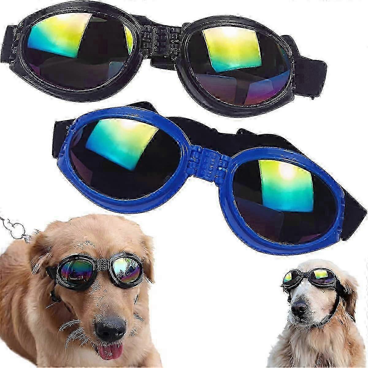 Dog Sunglasses Dog Goggles, Dog Uv Protection Goggles, Summer Sunglasses Windproof Dog Sunglasses