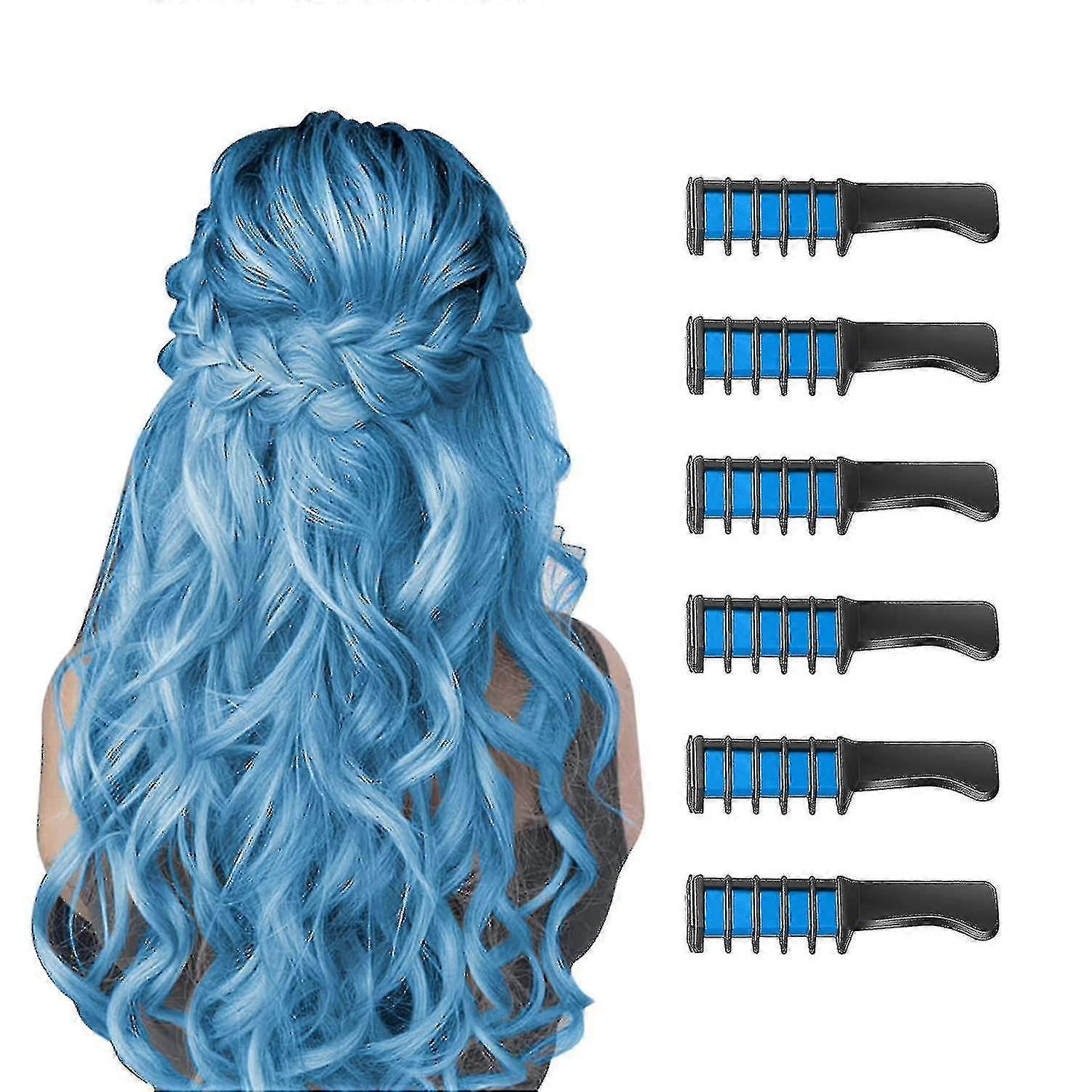 Midlertidig lys hårfarge krittkam for barn