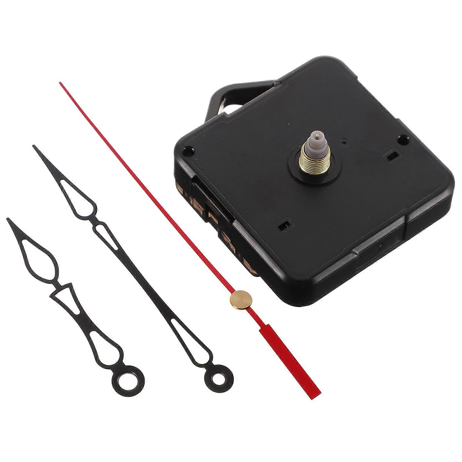 Wall Clock Movement Mechanism Kit Diy Clock Makers High Precision Black 1Set
