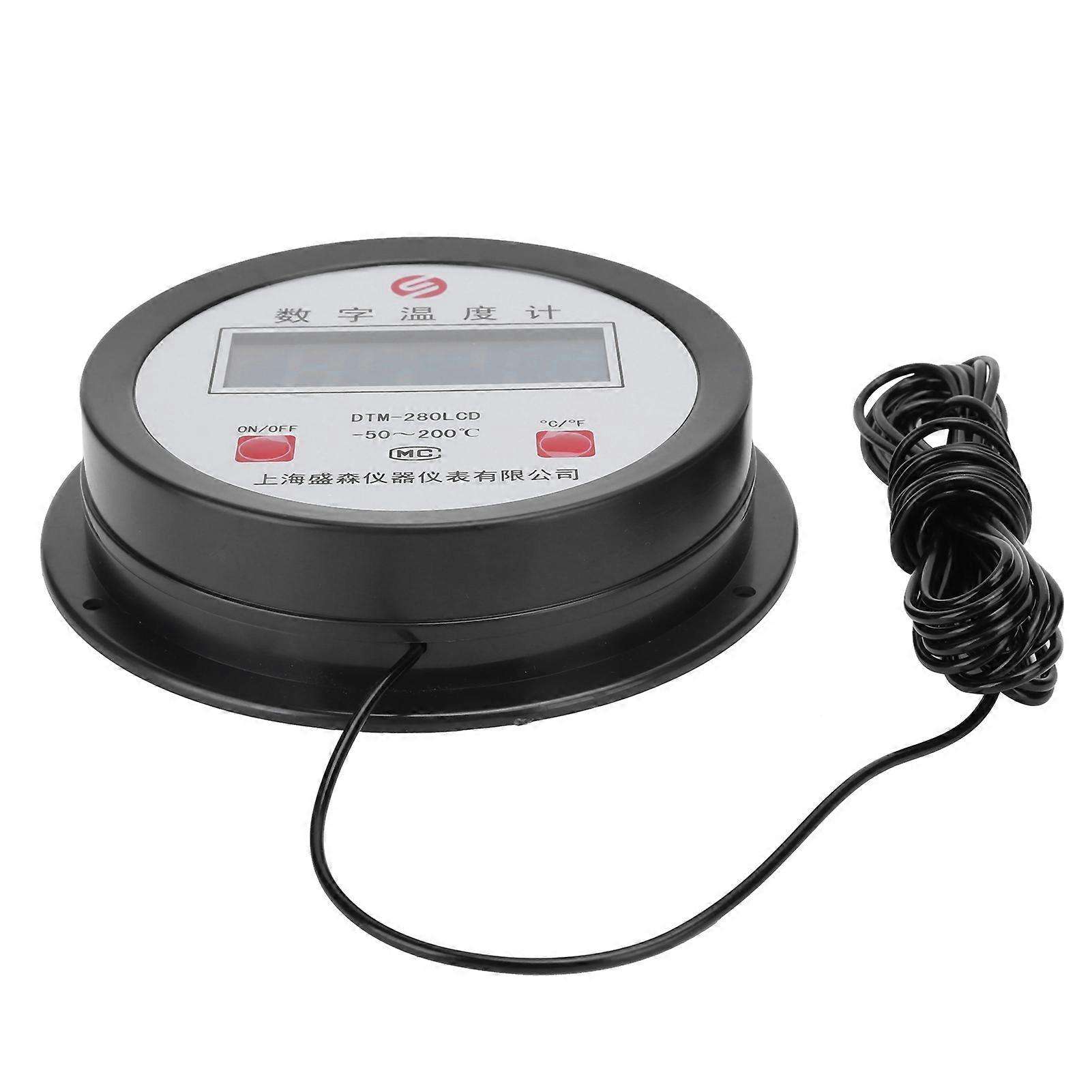 Digital Thermometer Auto Temperature Gauge Sensor with Probe for Fish Tank Aquarium