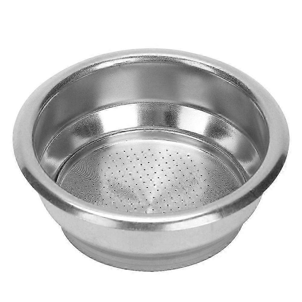 58mm Double Layers Single Double Doses Filter Basket for Semi Automatic Coffee Machine with Bottomless Handle