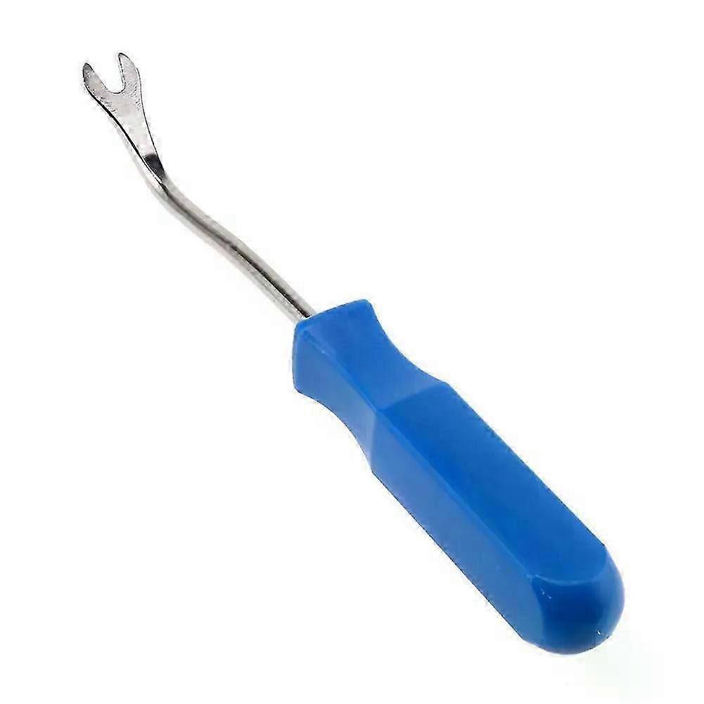 Car Removal Tool Blue Door Trim Panel Fastener Nail Puller Open Pry Tool Clip Plier for Quick Removal