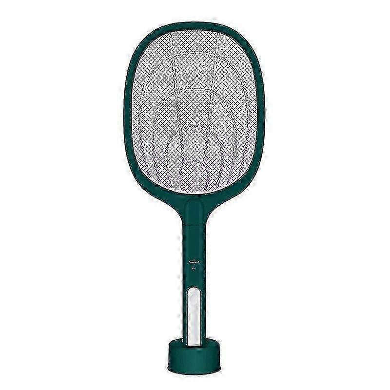 USB Rechargeable Mosquito Swatter - Electric Bug Zapper with LED Light