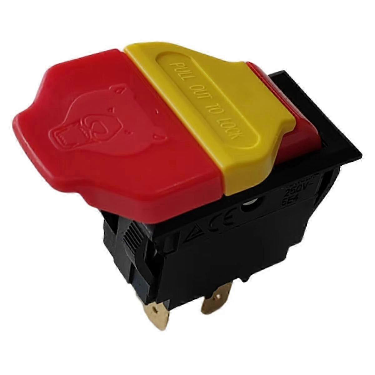 On-Off Paddle Switch 20/12A 125/250V 4Pins for 137 Series Table Saw & Drill Press 0LWG 27A1 0LWC 0LV Edition 0708