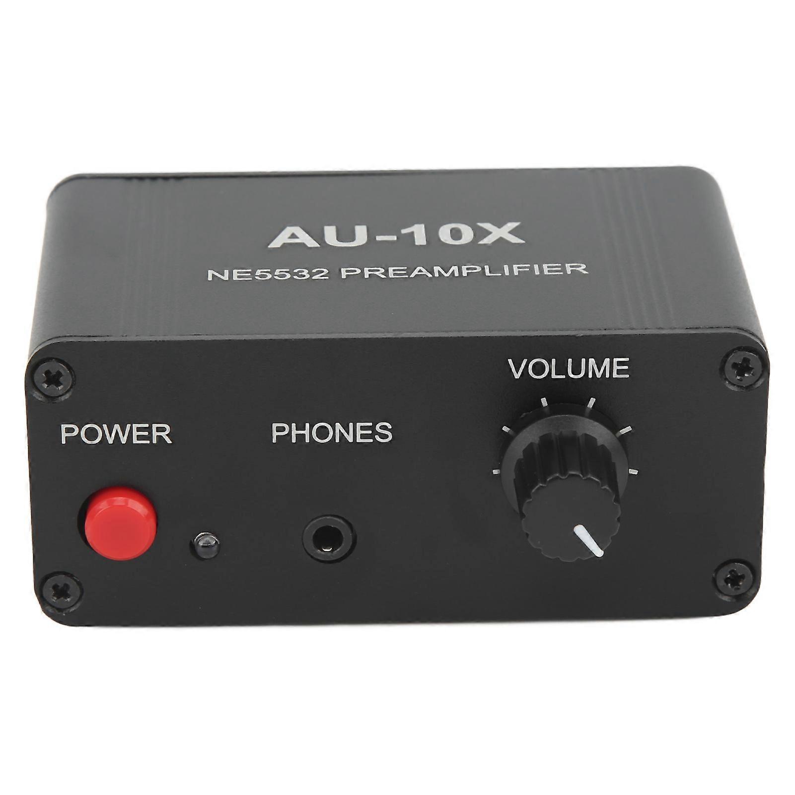 o Vorverstärker Stereo Vorverstärker 20dB Gain Dual Operationsverstärker NE5532 für Lautsprecher Kopfhörer