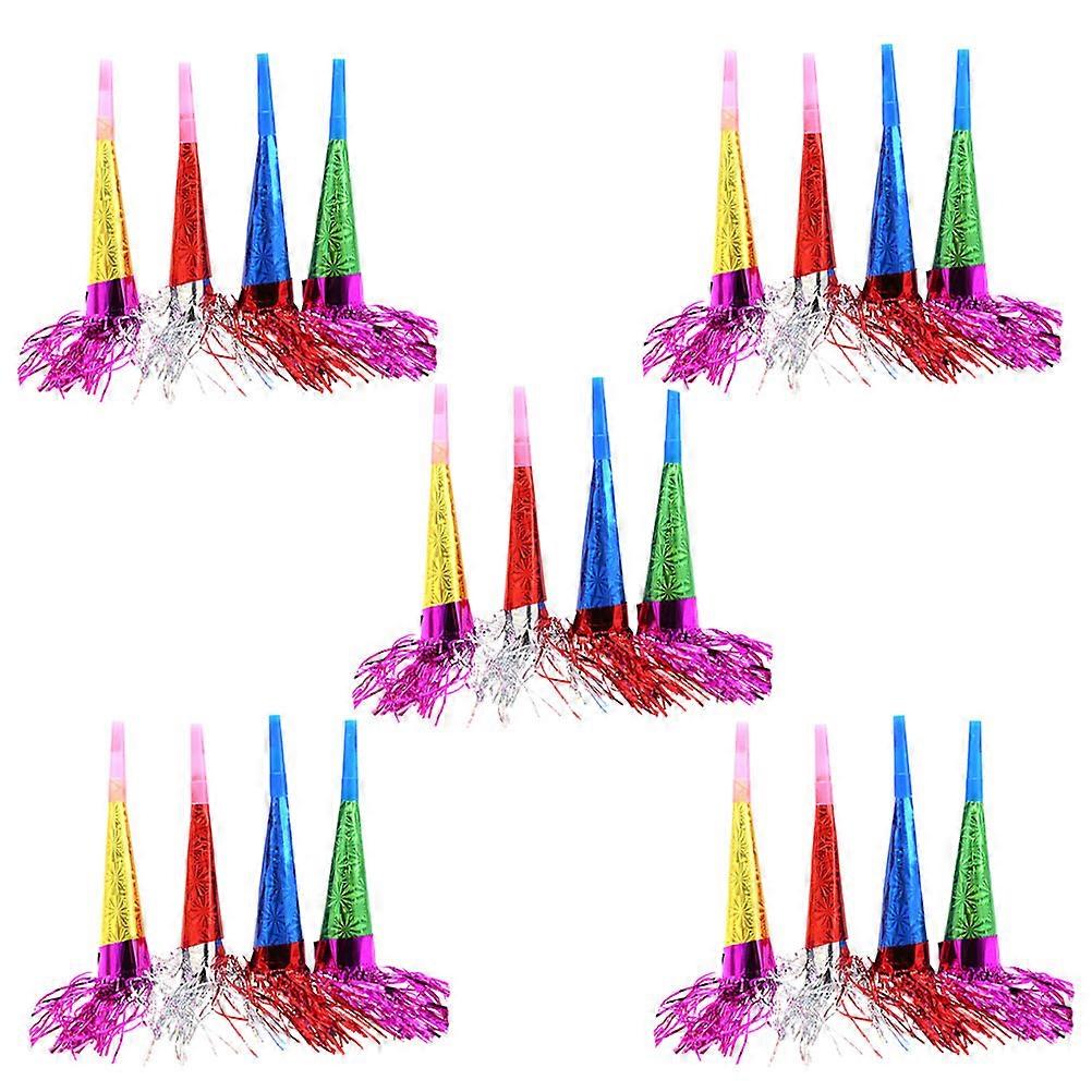 25pcs Party Blowers Whistles Noisemakers for Birthday Parties Sports Events Cheerleading Joyful Celebrations