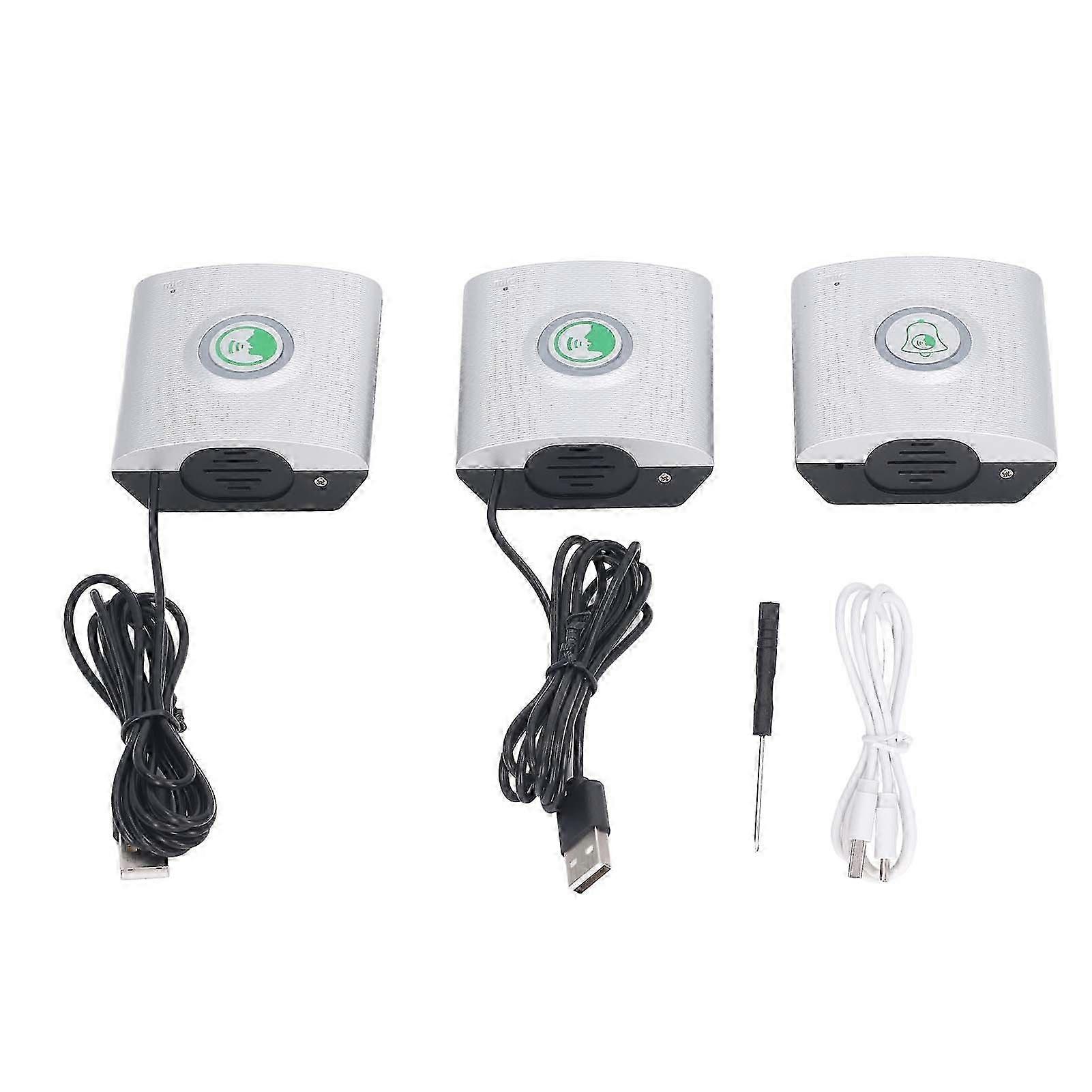 2 Way Voice Intercom Super Long Range Wireless Doorbell Intercom Door Bell System Unit SZRH A-V