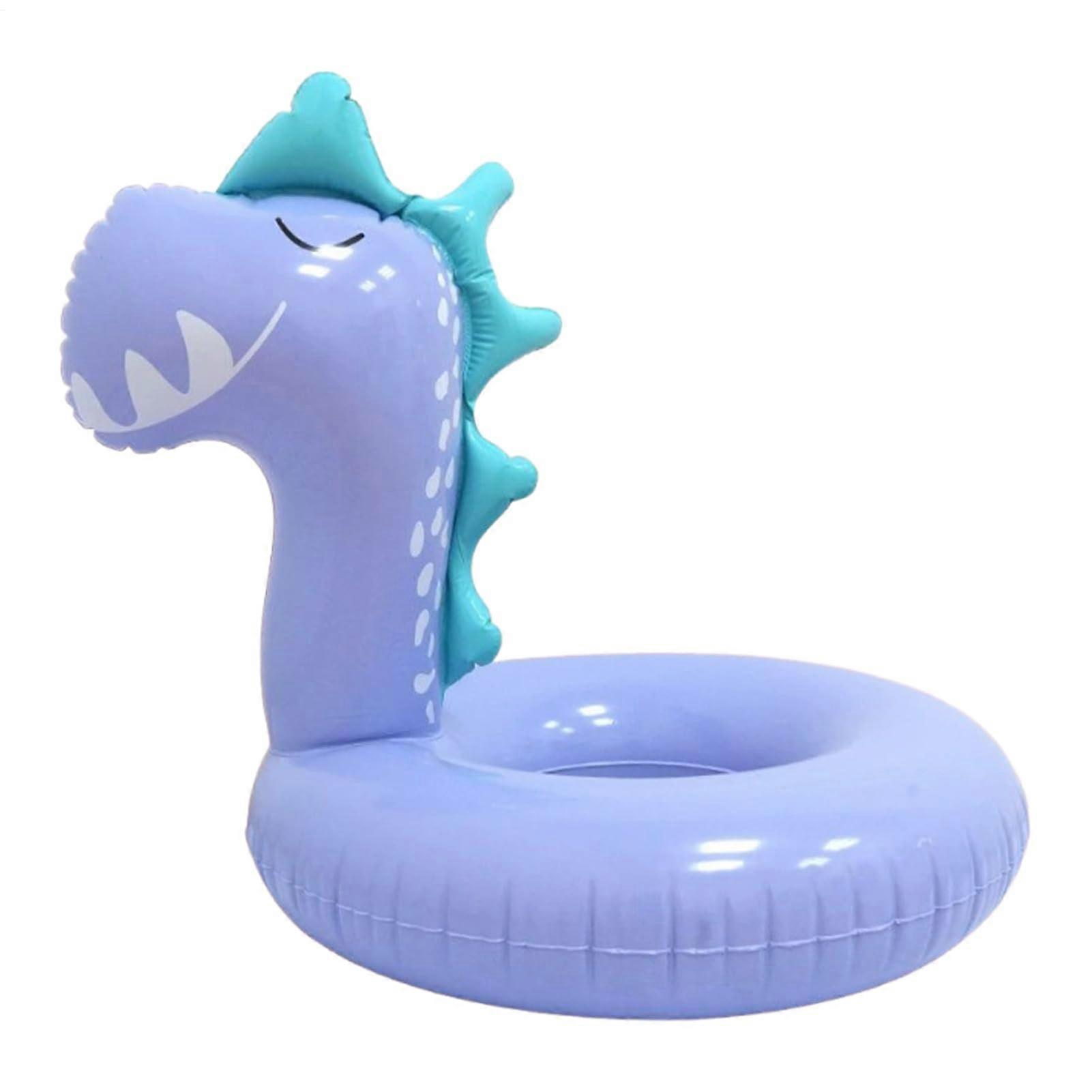 Inflatable Pool Float, Giraffe Swimming Rings, Easy to Inflate, 63x76x66cm