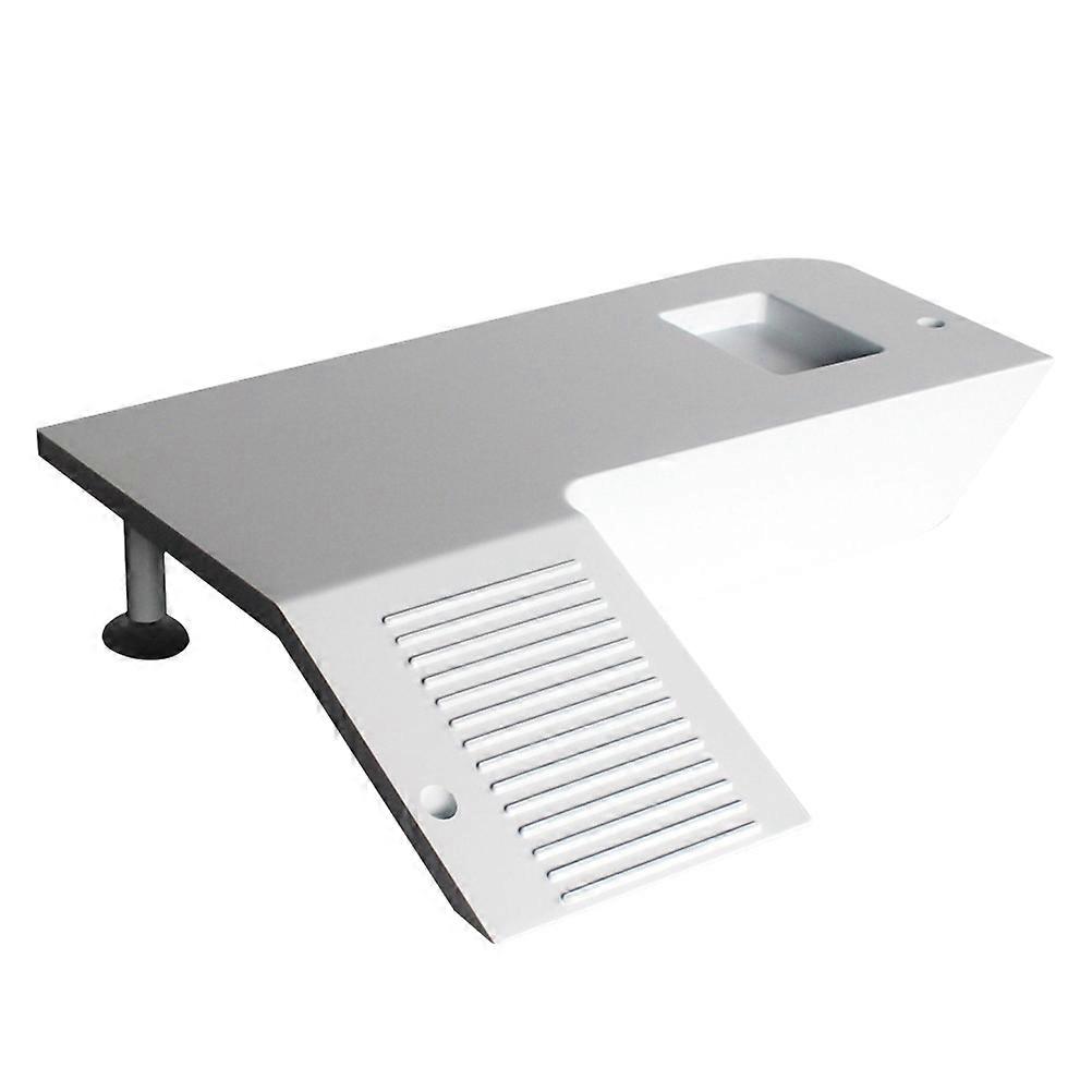 Turtle Feeding Platform Aquarium Tank Accessory Flat Surface with Gradient Design 30x23cm Basking 1Pack
