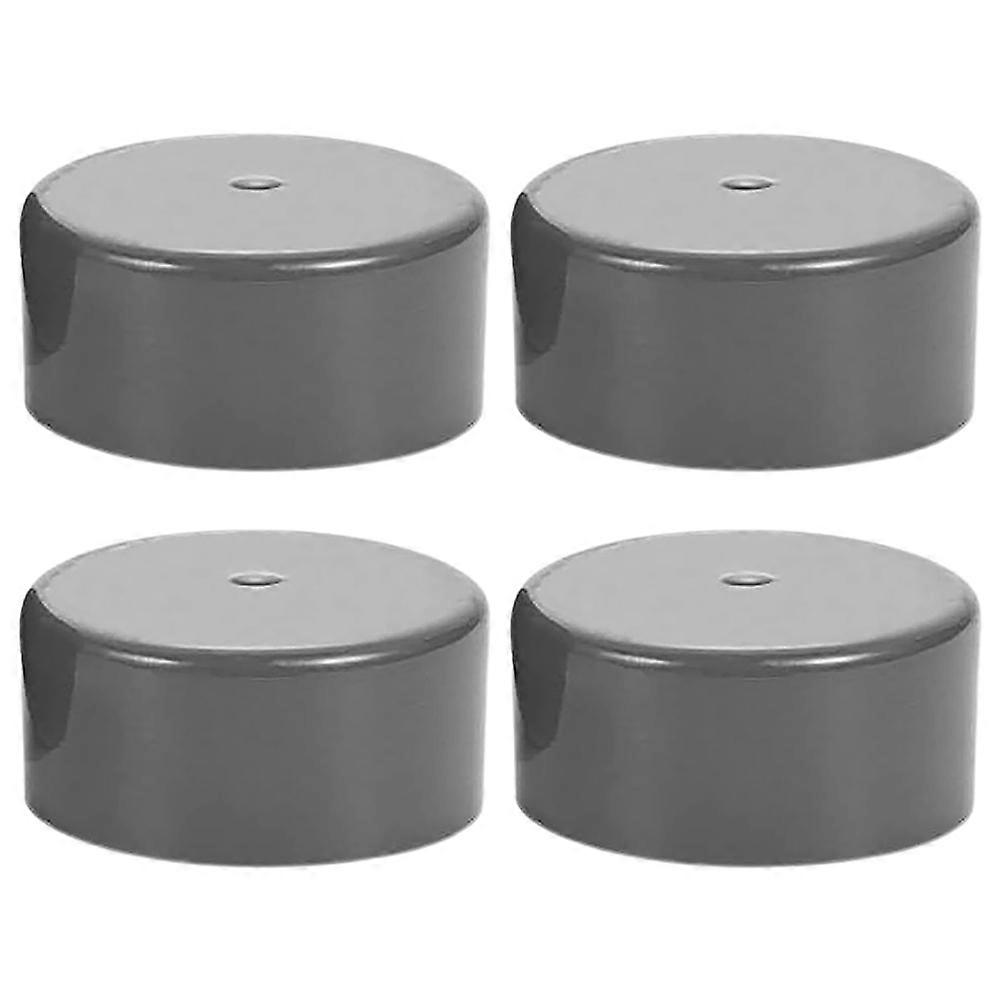 4pcs Durable Rubber Bearing Caps for Boat Trailer Axle – Easy Installation, Reusable Dust Covers for Trailer Bearings and Wheel Kits