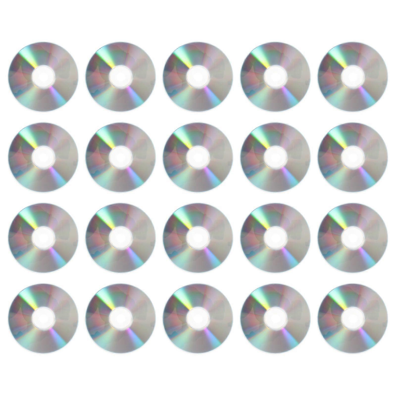 50Pcs χειροποίητοι διακοσμητικοί δίσκοι DIY CD δίσκοι στολίδι DIY απορριφθέντες δίσκοι CD