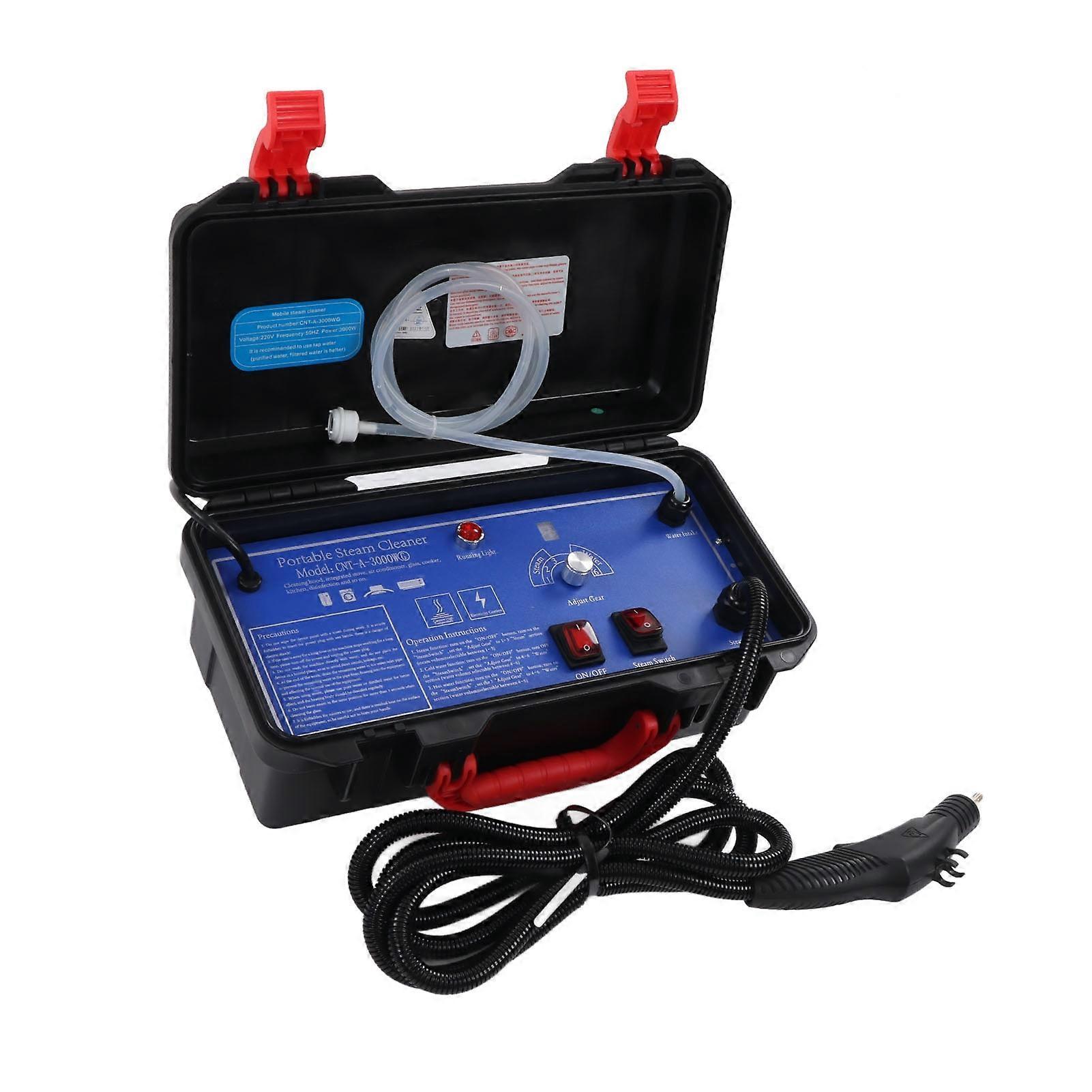 Nettoyeur à vapeur haute température maximum 6 bar portable portable de nettoyage à vapeur pressurisée pour voiture domestique