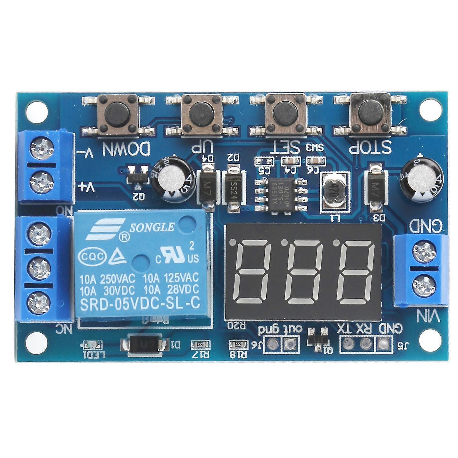 Battery Charge Discharge Module Integrated Board Voltmeter Undervoltage Overvoltage Protection