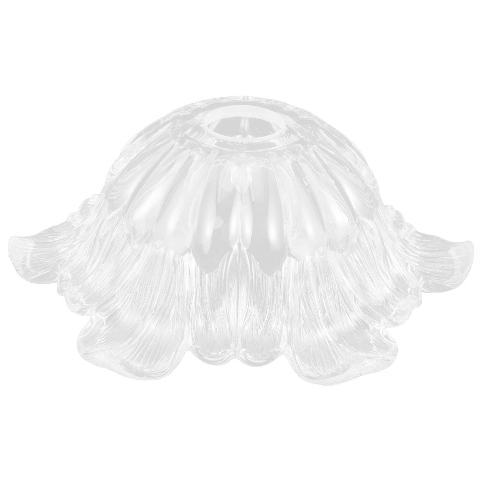 Small Glass Lamp Shade Home Decor Elegant Style Nordic Minimalist For Ceiling Light 21x21cm 1Pack