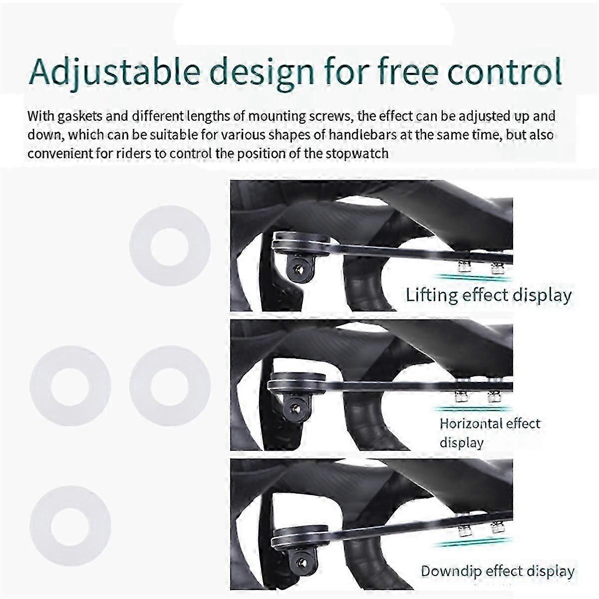 Bicycle Road Bike Computer Stopwatch Speedometer Mount Holder for