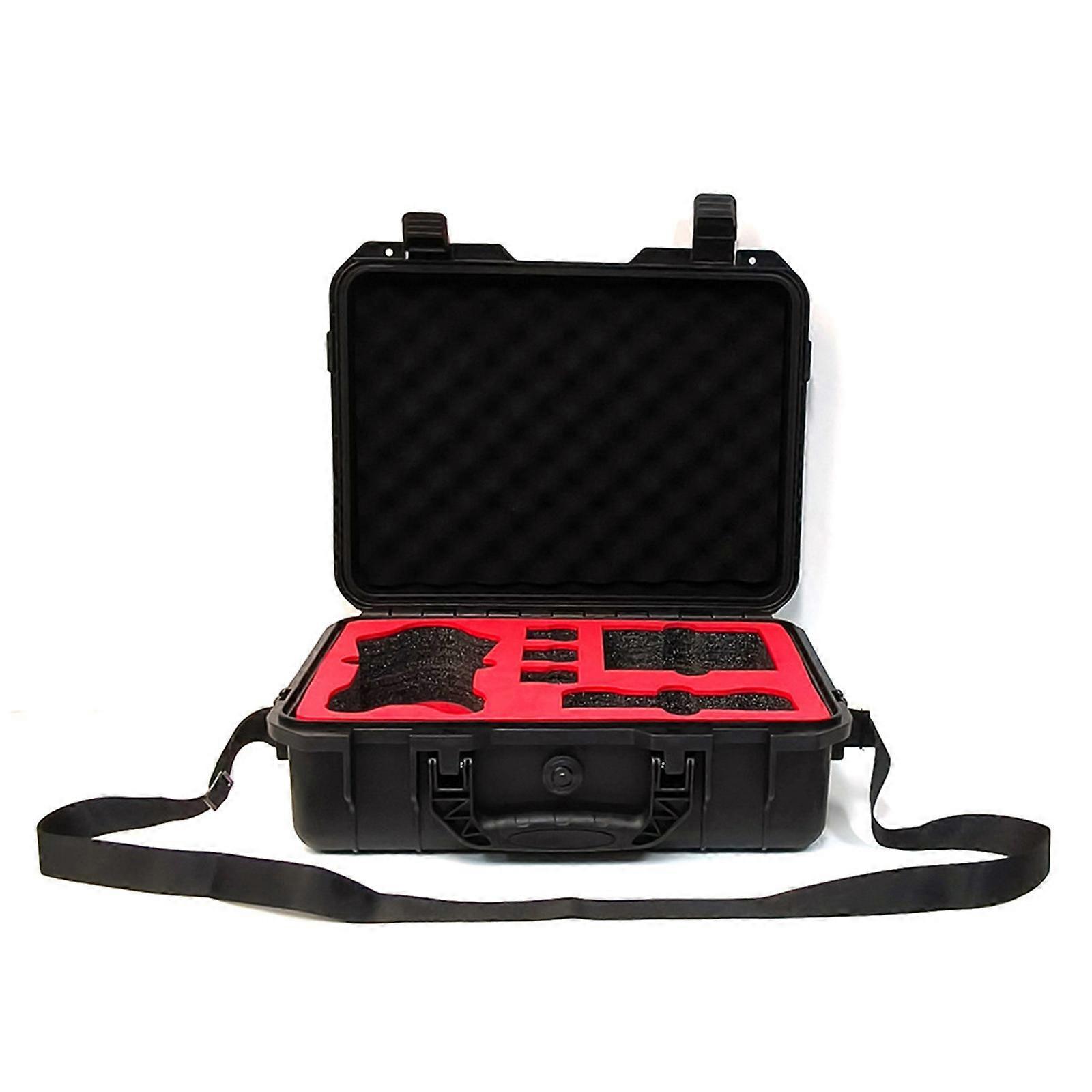 Explosion Proof Box Protective Travel Carry Case Bag for 4 Professional UAV Accessories Feature Sponge Padding Multicolor