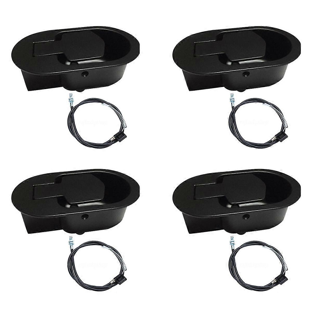 4X Recliner Release Pull Handle with Cable Universal Couch Release Lever Replacement Parts Sofa Pull