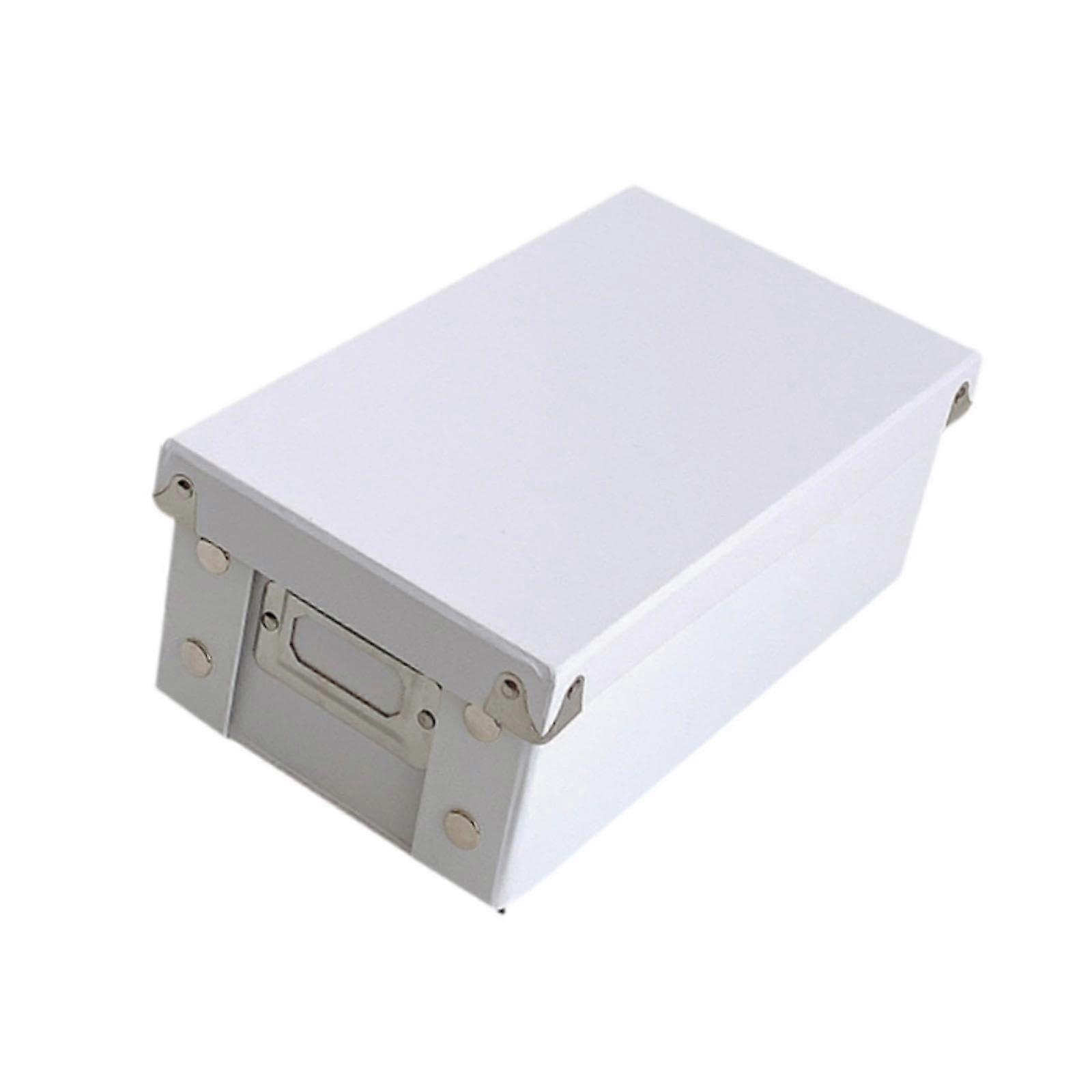 Index Card Box Organizer, Large Capacity Card Holder, Office Supplies, Notepad Storage for Easy Access and Organization