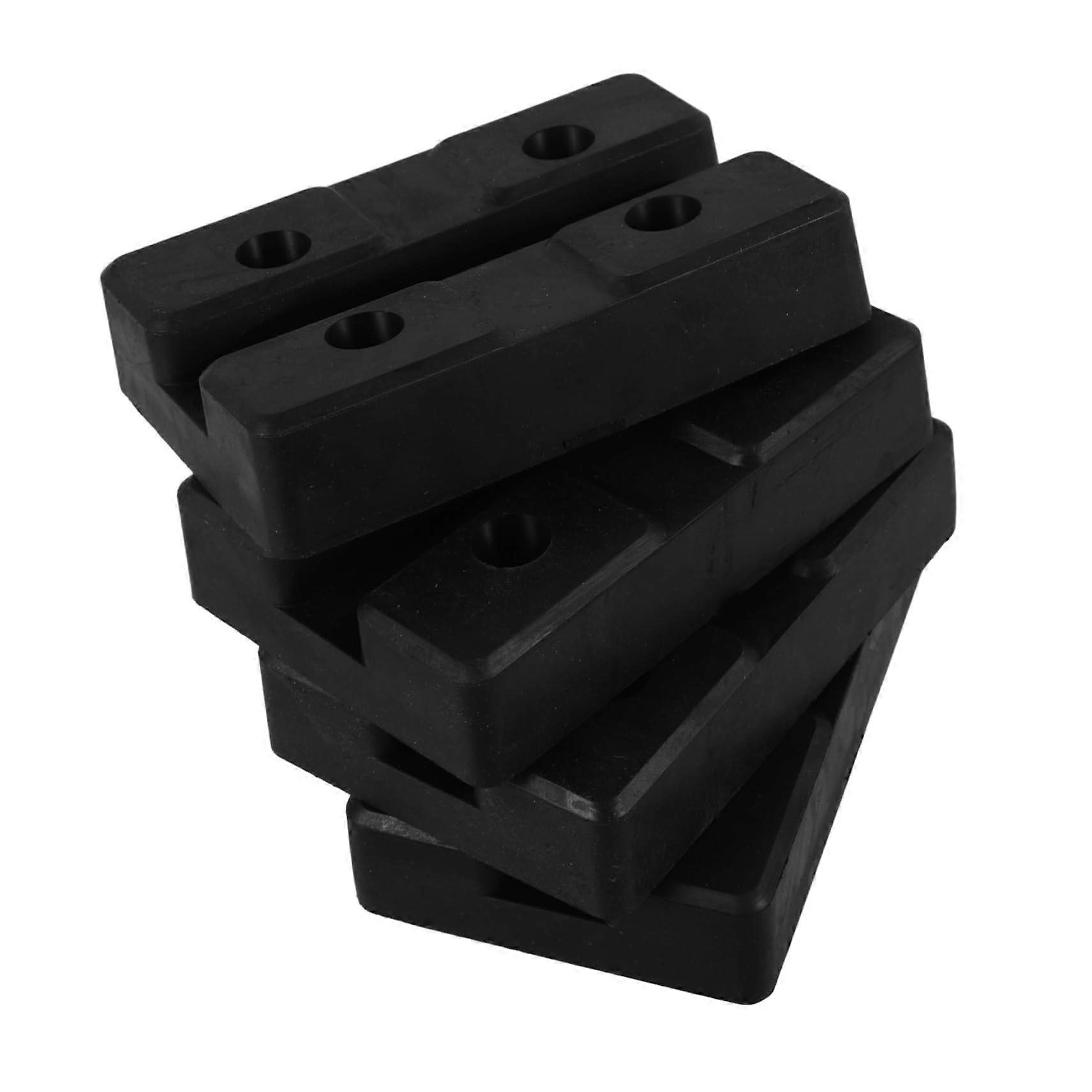 4 Pieces Lifting Accessories Wheel Handles Automotive Stabilizers Jack Stand Pads