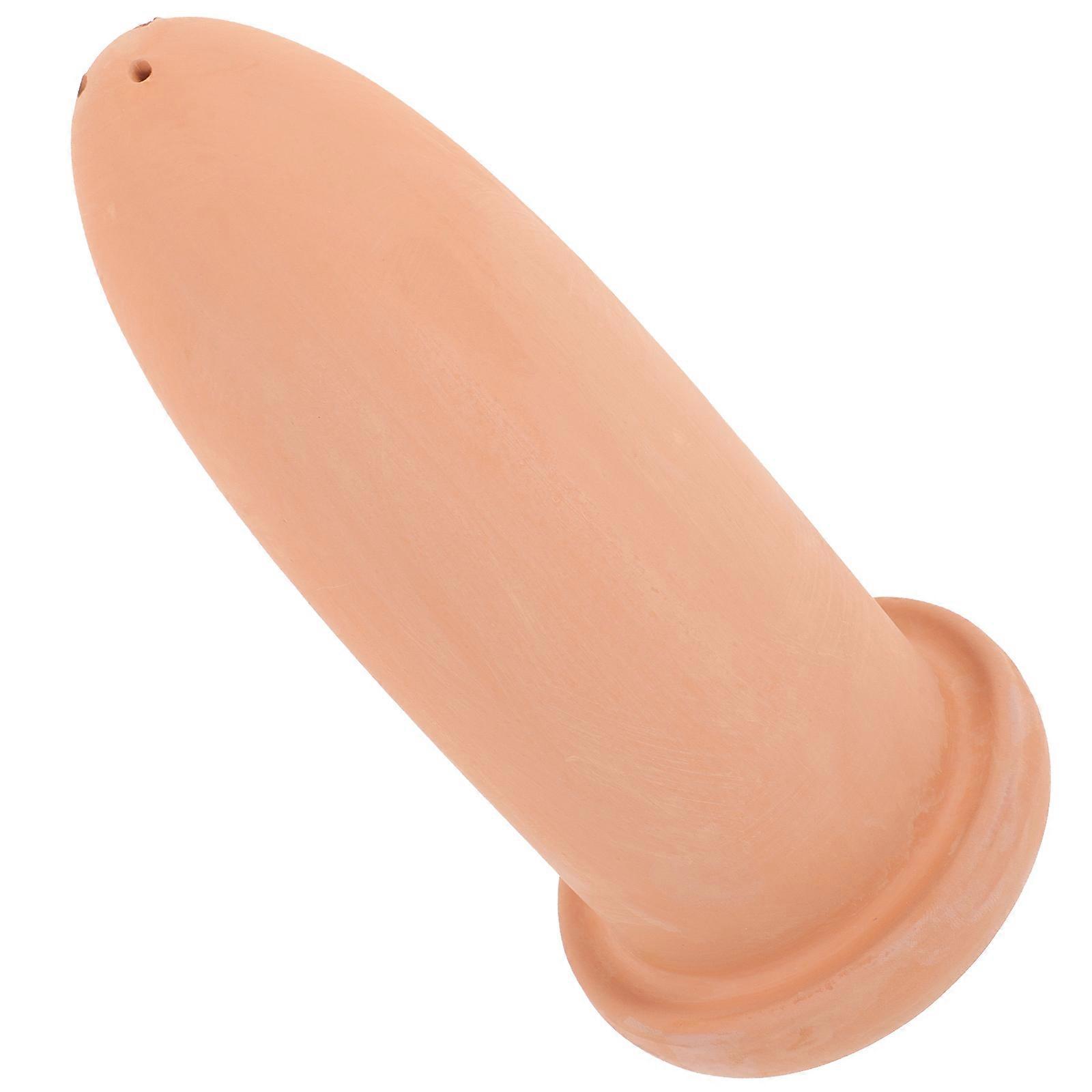 Angelfish Breeding Cone Pottery Aquarium Decorations 23.00X11.00X11.00CM Simple Cone Shape For Spawning 1Pack