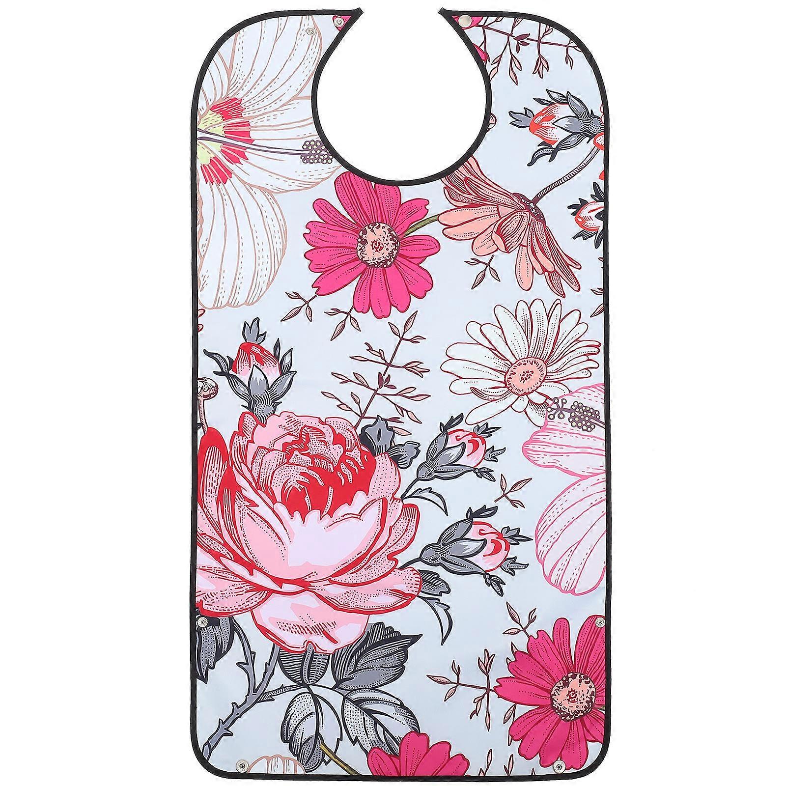 Adult Clothing Protector Bib For Eating Designed For The Elderly Featuring Stain Resistant And Easy To Clean 1 Pcs
