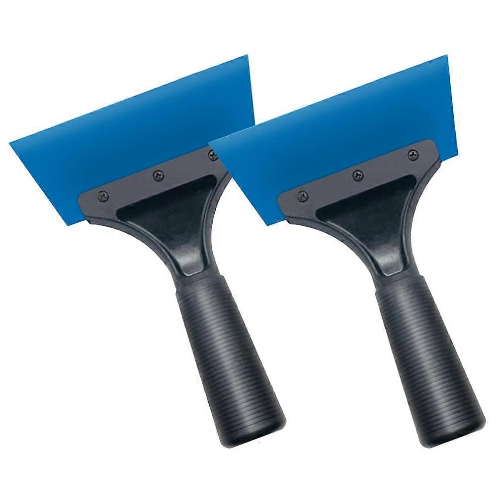 Vinyl Squeegee Tool 2Pack For Automotive Maintenance Blue Flat Design Flexible Application