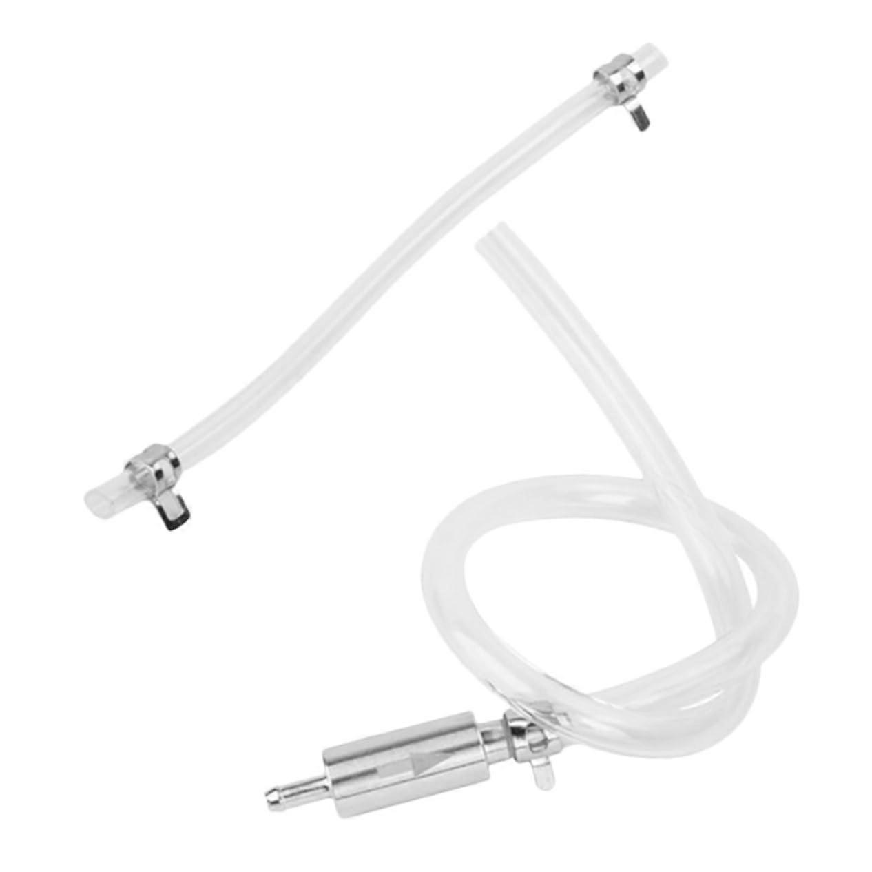 Car Brake Bleeding Set 1 Set Brake Bleed Hose Stainless Steel PP Materials Easy to Use Compact Design Wearresistant Bleed Hose