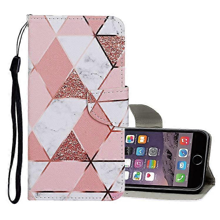 For iPhone 6 Plus / 6s Plus Pattern Leather Case