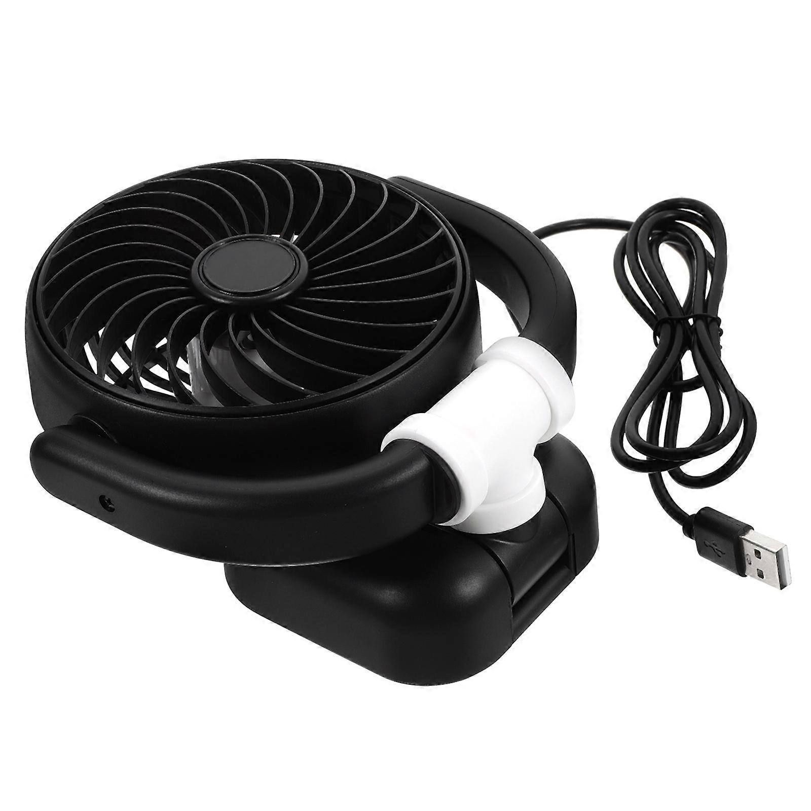 Silent Backseat Vehicle Fan For Cars And Trucks Simple Style Air Circulation Device 1 Set