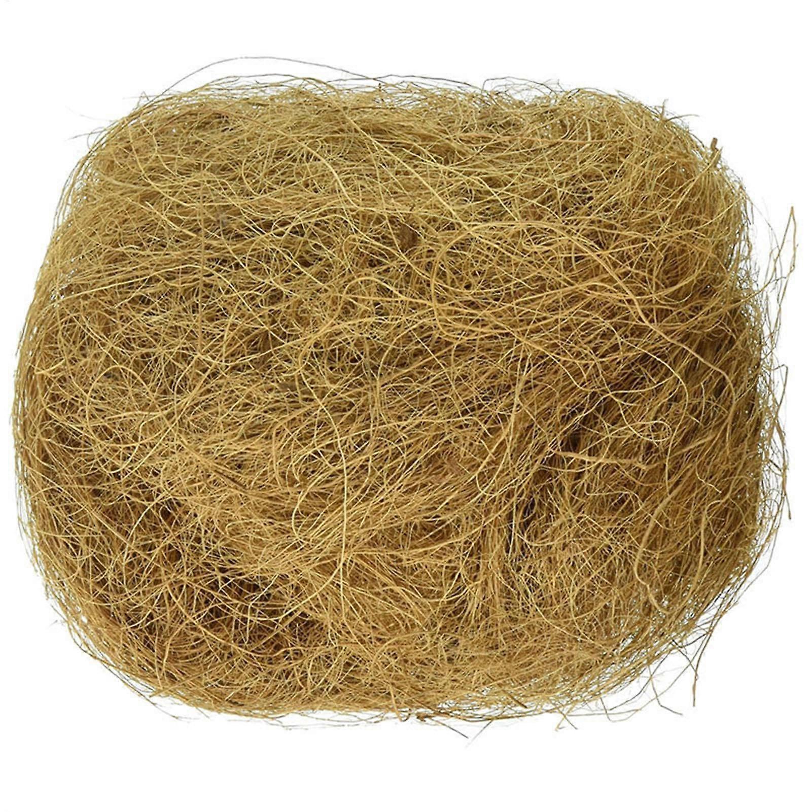 Coir 100 g Nesting Material For Birds, Natural Coconut Fibre Bedding, Bed Linen For Small Birds, Cot Bumper Lining