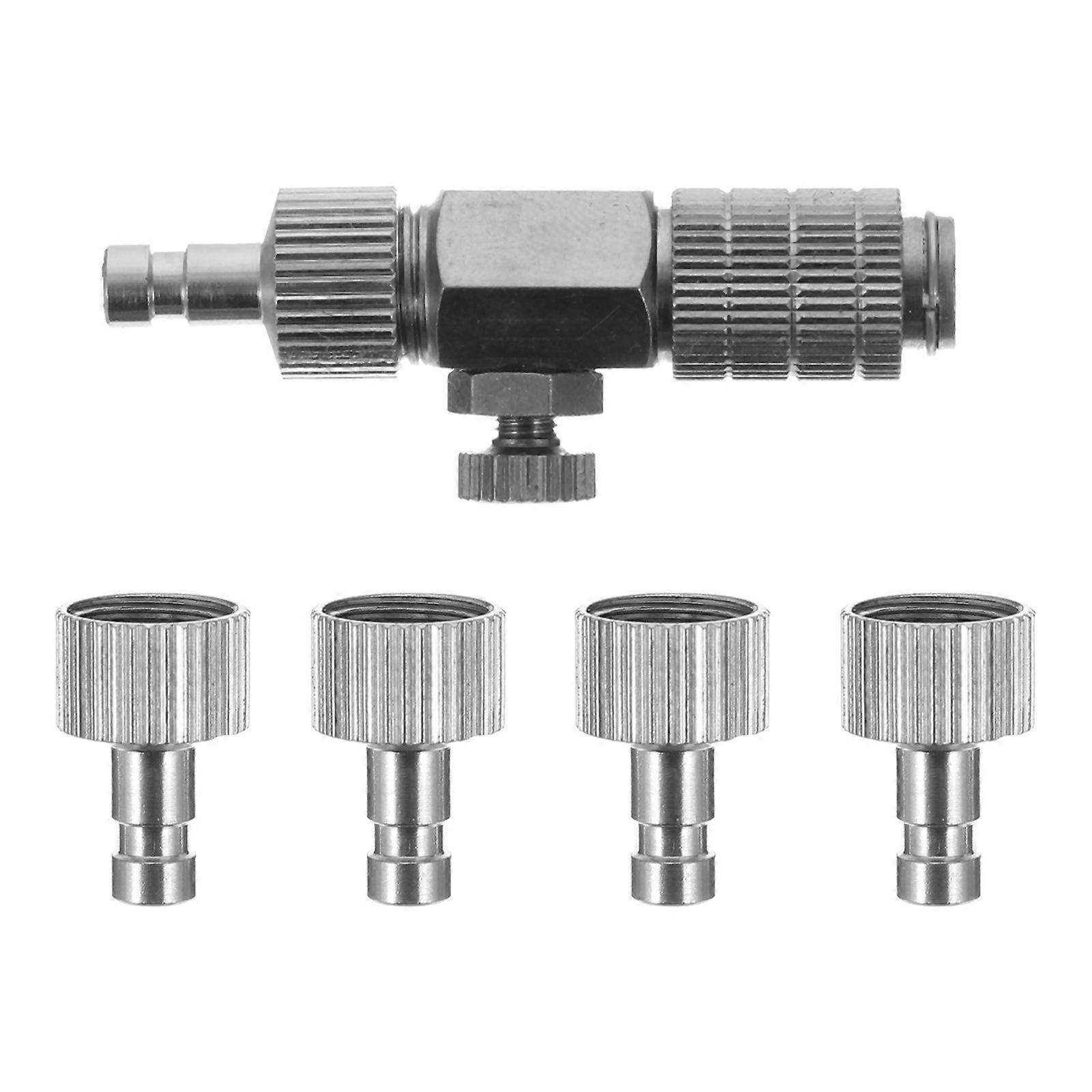 1 Set Airbrush Adapter Hose with Quick Release Fitting and Male Connectors