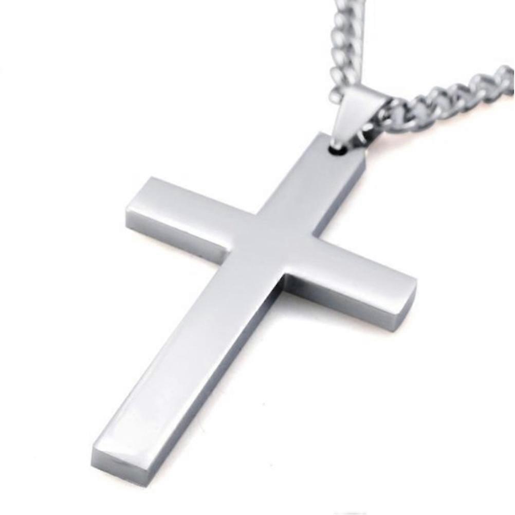 Simple Cross Necklace, Suitable for Various Occasions, Easy to Maintain