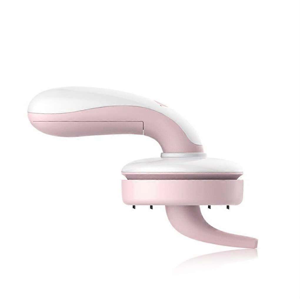 Portable Mini Desktop Vacuum Cleaner, Rechargeable Strong Suction Dust Remover for Keyboard and Household Use, Pink