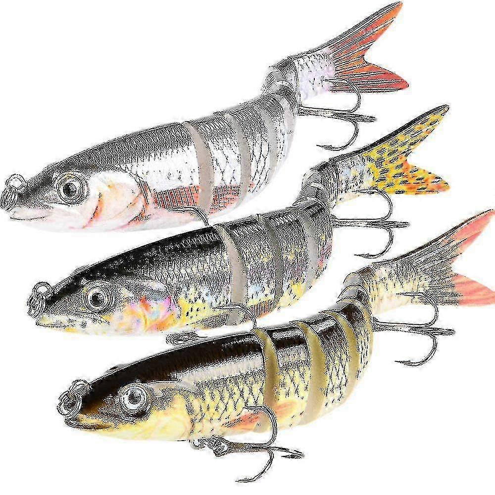 Elektrischer Wobbler-Hechtköder mit Roboterschwimmen und Mehrgelenk-Design 9 Segmente für automatisches elektronisches Köderwerfen