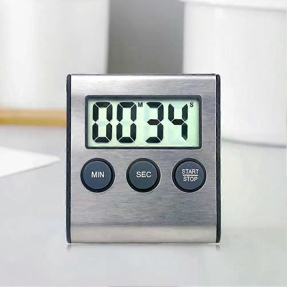 Digitaler Countdown-Timer Magnetischer digitaler Chronometer Digitaler LCD-Bildschirm Wecker Magnet Uhr Kochen Countdown Countdown Stoppuhr
