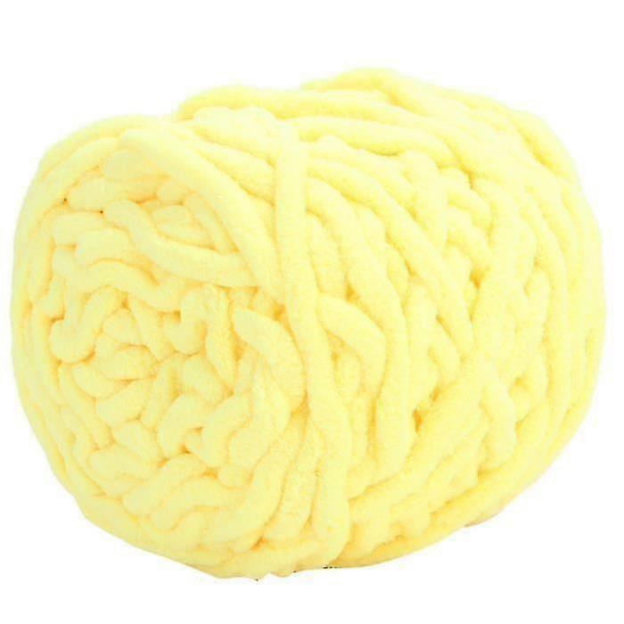 Thick wool yarn, polyester fiber, 7 - 8 mm, multiple colors, soft and durable, suitable for knitting
